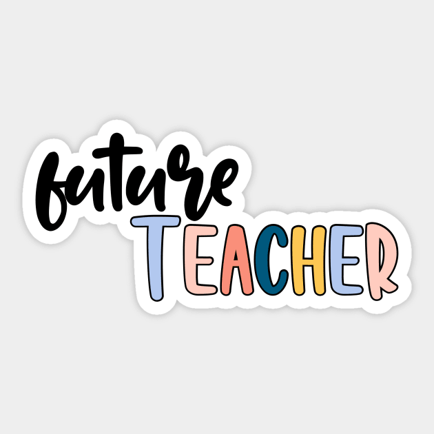 future teacher Sticker by 3rd Gilmore Girl